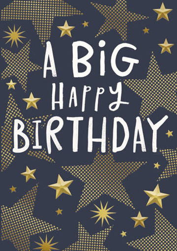 Picture of A BIG HAPPY BIRTHDAY CARD